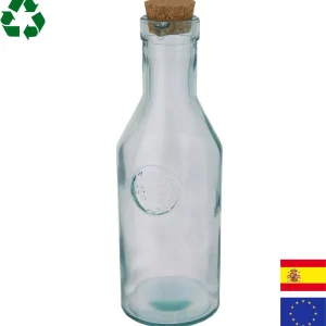 Carafe en verre 100% recyclé made in Europe