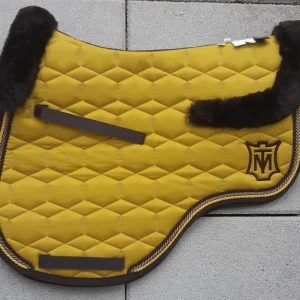 Tapis Mattes Eurofit - Curry satiné mouton marron