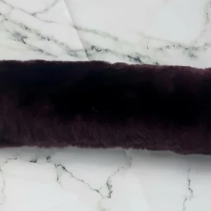 Fourreau de muserolle Prune - Mattes