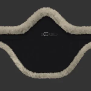 Fourreau de sangle long bavette SLIM-LINE asymétrique - MATTES sur mesure