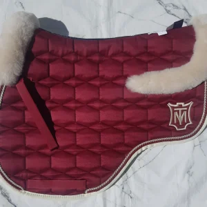 Tapis Eurofit Bordeaux satiné bord Champagne - Mattes