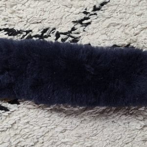 Fourreau de muserolle bleu marine - MATTES