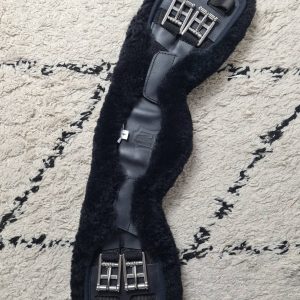 Sangle courte SLIM LINE Demi-lune Noir mouton noir - MATTES