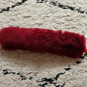 Fourreau de muserolle Bordeaux - Mattes