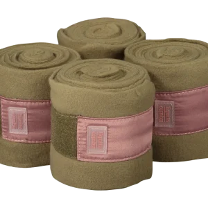 Bandes de polo Olive Blush - Equito