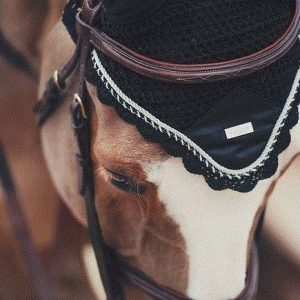 Bonnet anti-mouches Black Edition - Equestrian Stockholm