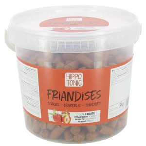Friandises pour chevaux fraise - HIPPOTONIC