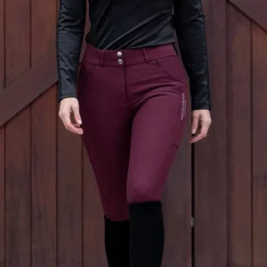 Pantalon Elite Merlot Knee Grip - Equestrian Stockholm