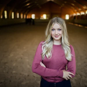 Pull col rond Knitted Timeless Rose  - Equestrian Stockholm