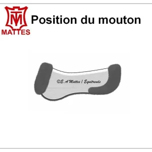 PERSONNALISABLE Amortisseur Mouton intégral Correction-System - Mattes