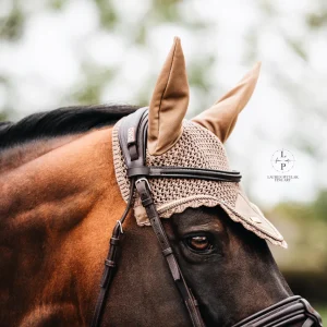 Bonnet anti-mouches Equestrian Stockholm - CHAMPAGNE