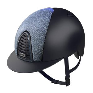Casque CROMO 2.0 Textile bleu/Galassia Bleu - KEP