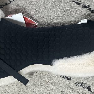 Amortisseur de selle noir mouton Lin - MATTES