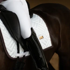 Tapis de selle Modern White Moonless Night - Equestrian Stockholm