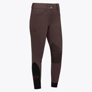 Pantalon d'équitation Knee Grip Dark Chocolate - CAVALLERIA TOSCANA