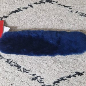 Fourreau de muserolle Bleu Roi - Mattes