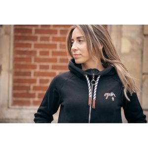 Sweat zippé à capuche Comète Hoodie - PENELOPE COLLECTION