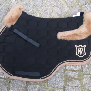 Tapis Eurofit Noir mouton Ocre - Mattes