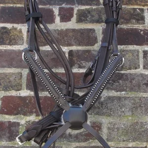 Bridon muserolle croisée EquiT