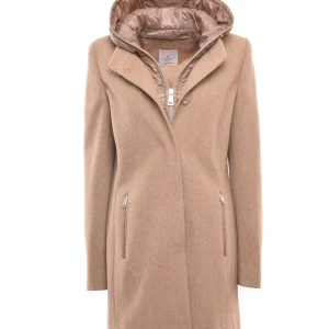 Manteau A Capuche Longueur Genoux Zippee 2 Poches Zippee Detachable