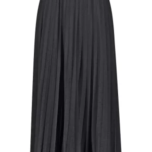 Jupe Midi Plissée Taille élastique Unie