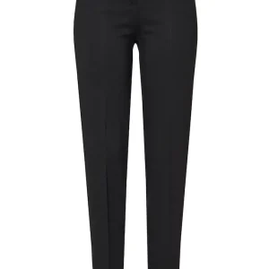 Pantalon Long Taille Moyenne Quatre Poches Bas Revers