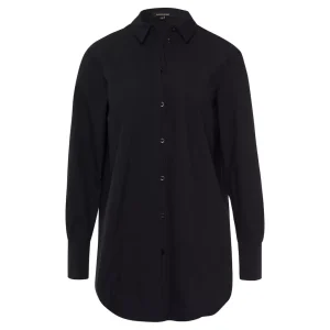 Chemise Facon Grand Dad Oversized Manches Longues Unie
