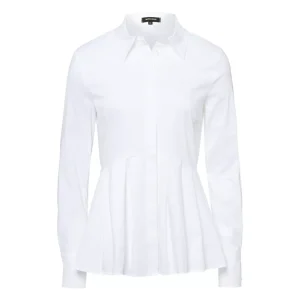 Chemise Manches Longues Bas Plissé