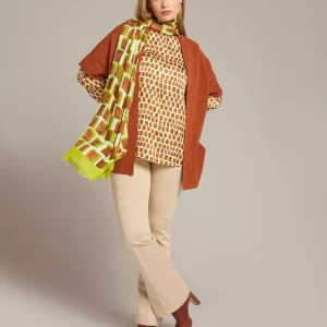 Gilet Mi Long Bord à Bord Manches Courtes