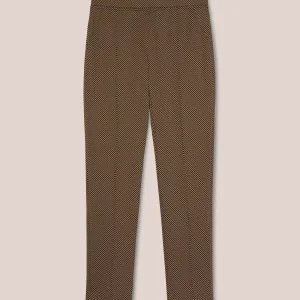 Pantalon Long Taille Moyenne élastique Skinny Imprimé