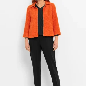 Pantalon Jegging Long Taille Moyenne Elastique Poches Zippées Uni