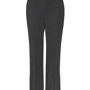 Pantalon Long Taille Moyenne Quatre Poches  Wideleg Uni