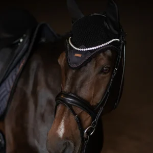 Bonnet anti-mouches Dark Ocean - Equestrian Stockholm