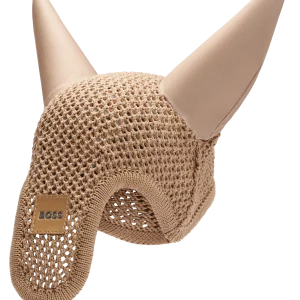 Bonnet anti-mouches Monochrome Camel - Boss Equestrian