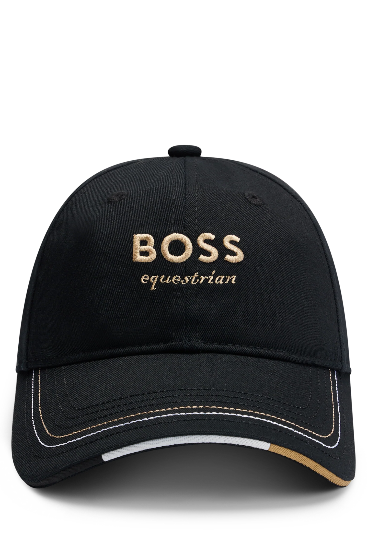 Casquette brodée Noir - Boss Equestrian