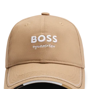 Casquette brodée Camel - Boss Equestrian