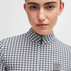 Polo d'entrainement Houndstooth Rachel - Boss Equestrian