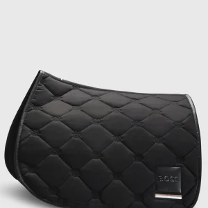 Tapis de selle Noir Solid Black Dressage - Boss Equestrian