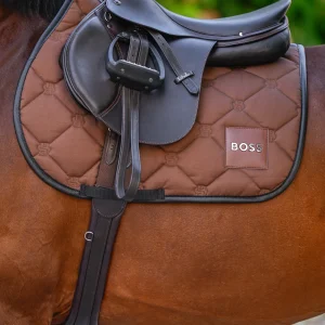 Tapis de selle Cappuccino Mixte - Boss Equestrian