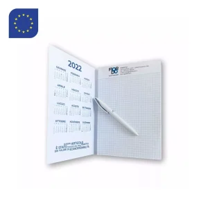 Set bloc notes stylo