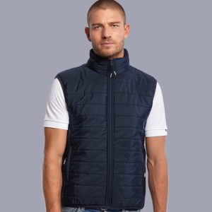Bodywarmer homme intérieur sherpa recyclé personnalisable
