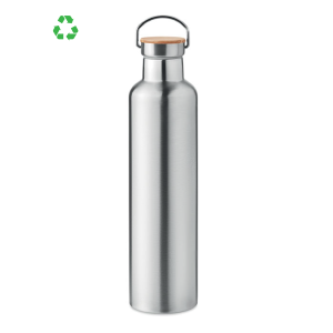 Bouteille isotherme 1L recyclé personnalisable