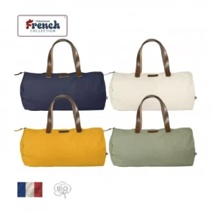 Sac polochon 100% en coton biologique made in France