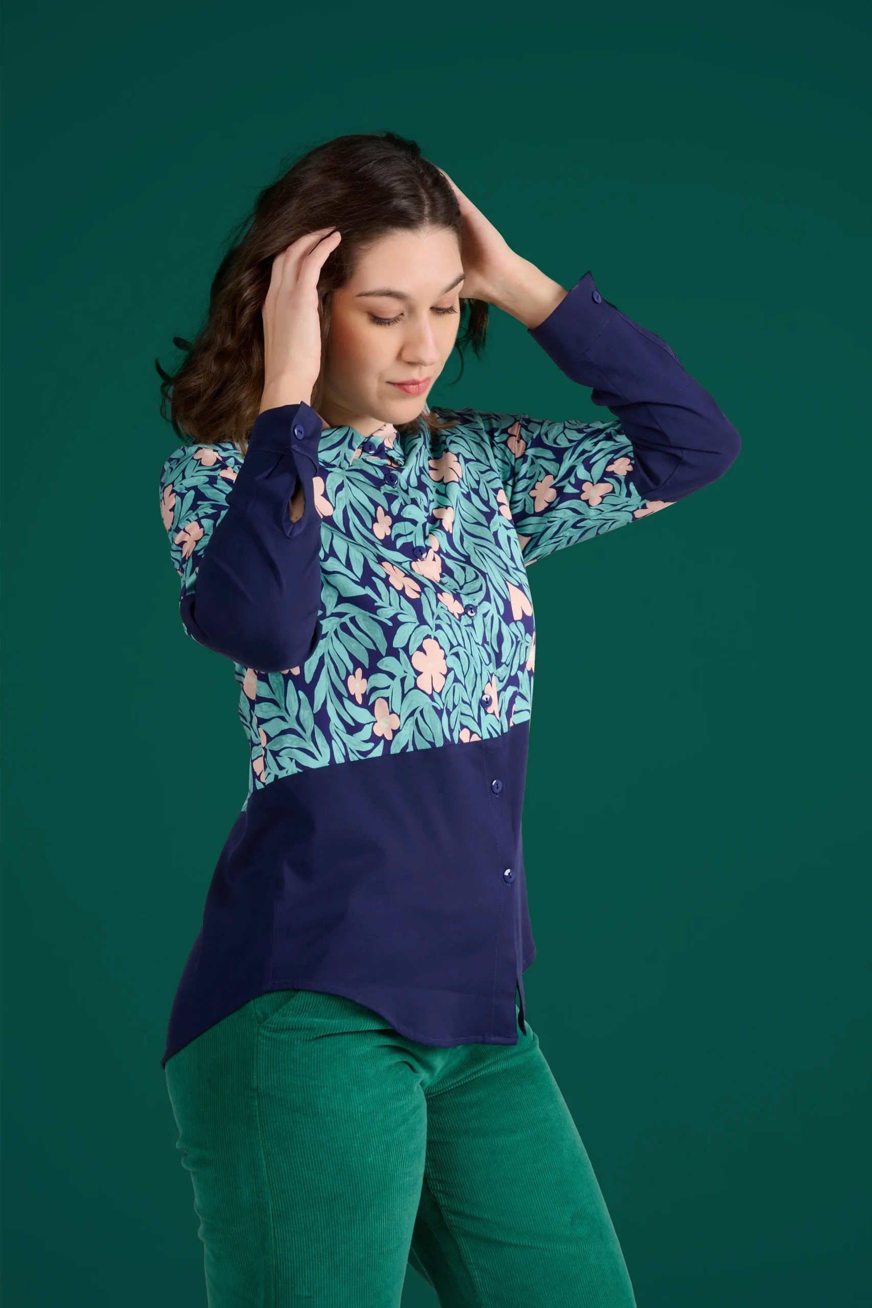 CHEMISE CHEMI JARDIN ROSE – Image 4