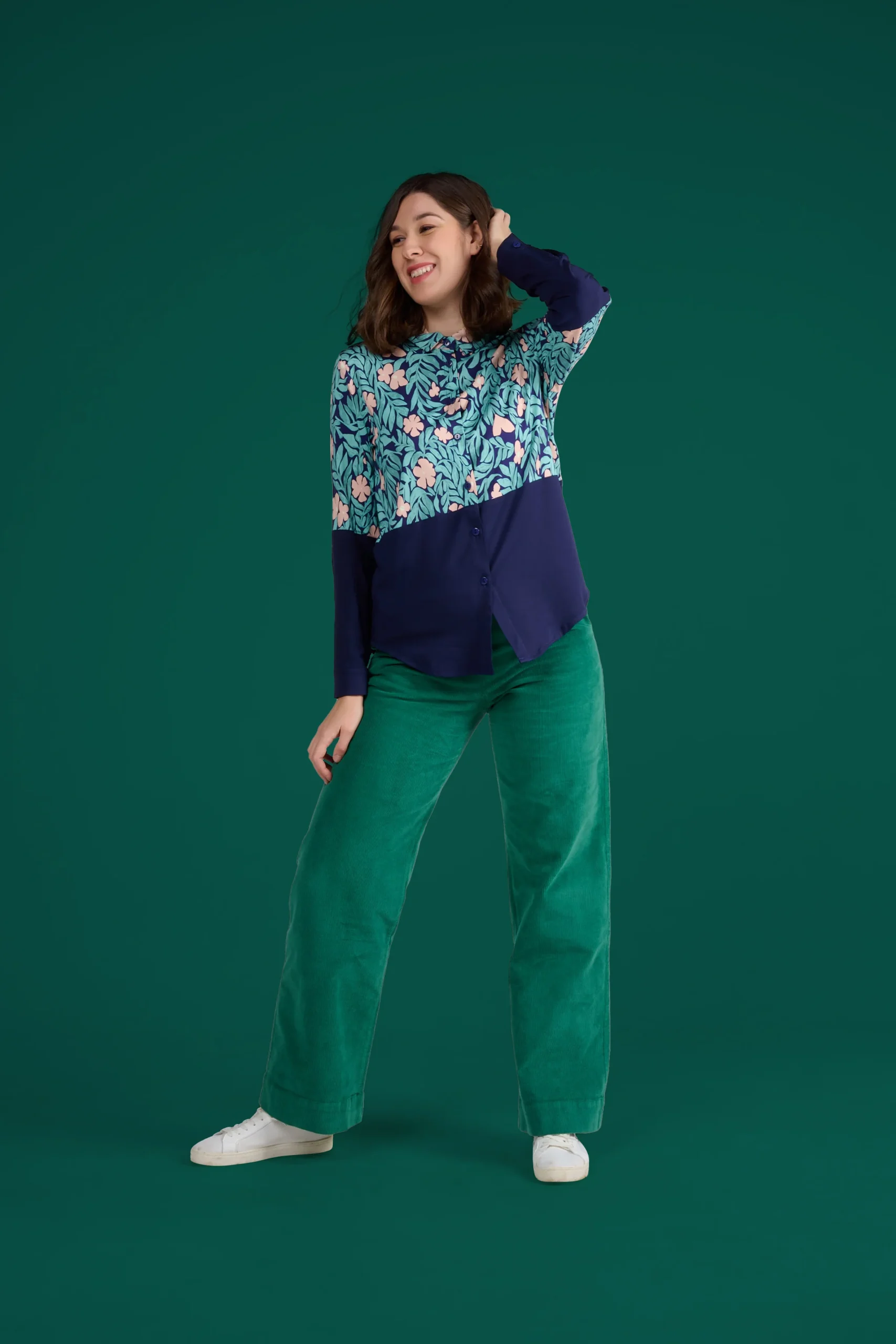 CHEMISE CHEMI JARDIN ROSE – Image 3