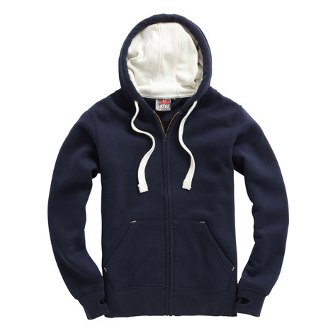 Sweat zippé à capuche peau de pêche – Image 8