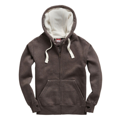 Sweat zippé à capuche peau de pêche – Image 7