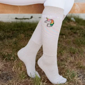 Chaussettes lot de 3 paires Glitter Unicorn _ KENTUCKY