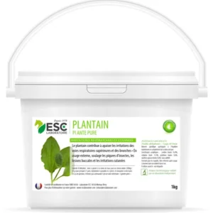 Plantain respiration et irritations cutanées - ESC LABORATOIRE