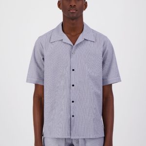 CHEMISE SEERSUCKER RAYURES